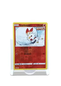 Scorbunny 026/198 Reverse Holo Chilling Reign Pokemon Card - Image 1