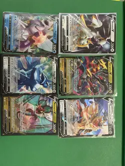 6 card lot of “V” full art cards - Image 1