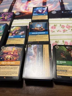 Disney Lorcana Bulk R/SR Only Lot 1200+ Cards, Various Sets 1-7 - Image 4