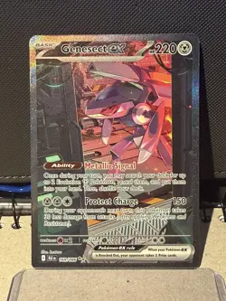 Pokemon TCG Card Genesect ex 169/086 Special Illustration Rare - NM/M - Image 2