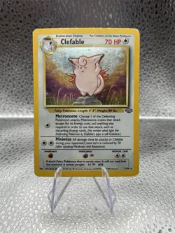Clefable 1/64 Jungle Set - Holo Pokemon Card - HP - Image 1