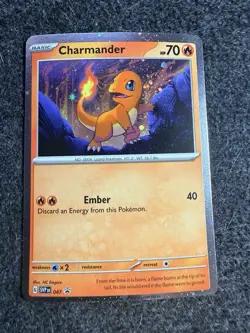 Charmander Cosmos Holo NM SVP Black Star Promo 047 Pokemon Card - Image 1