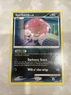 Spiritomb 32/99 Platinum: Arceus Pokemon Card NM! - Image 1