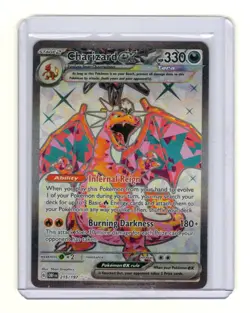 SV03: Obsidian Flames Charizard ex Card Ultra Rare,Holo #215/197 - Image 1