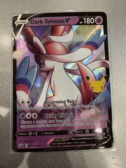 Dark Sylveon V SWSH134 SWSH: Sword & Shield Promo Cards Holo - Image 1