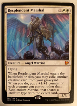 Resplendent Marshal Kaldheim Regular Mythic Magic MTG - Image 1