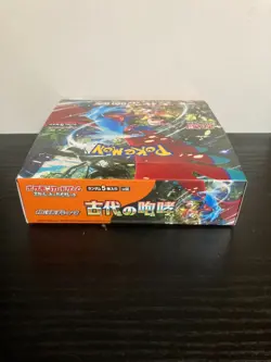 Pokemon Card Ancient Roar Scarlet & Violet sv4k Japanese Sealed Box No-Shrink - Image 2