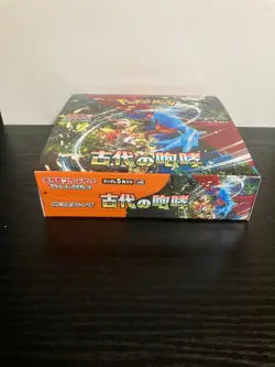 Pokemon Card Ancient Roar Scarlet & Violet sv4k Japanese Sealed Box No-Shrink - Image 5