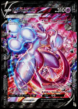 Jumbo Cards Mewtwo V-UNION Holo NM - Image 1