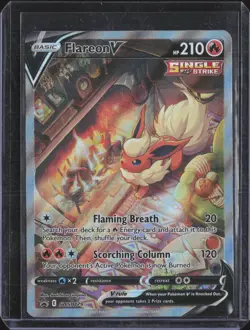 SWSH: Sword & Shield Promo Cards #SWSH179 Flareon V - Image 1