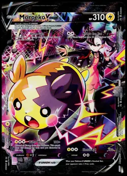 Jumbo Cards Morpeko V-Union (SWSH287-290) SWSH290 Holo NM - Image 1