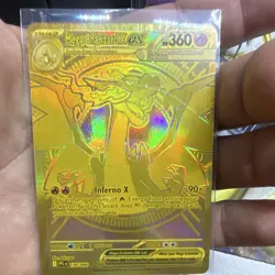 Mega Charizard X EX Mega Hyper Rare Full Art Holo 130/094 EN 2025 360HP - Image 1
