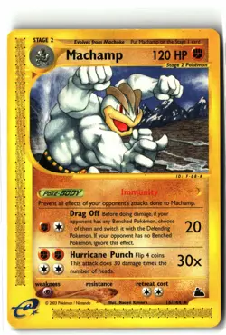 2003 Machamp ⭐ 16/144 Rare Skyridge Pokemon NM - Image 1