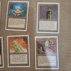 Magic The Gathering Mtg Rare Revised Card Lot 1994 Living Lands Jasconius Etc.. - Image 2