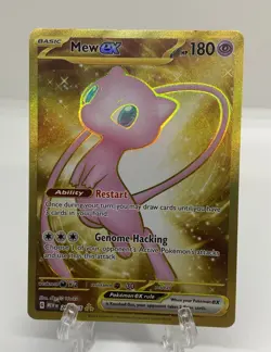 2023 Mew ex 205/165 Sv: Scarlet & Violet 151 Gold Holo Pokemon - Image 1