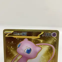 2023 Mew ex 205/165 Sv: Scarlet & Violet 151 Gold Holo Pokemon - Image 2