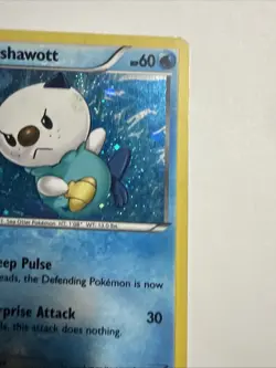 Oshawott BW08 Mp Black And White Promo Holo Pokemon TCG - Image 2