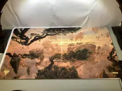MTG Ultra Pro Kickstarter Johannes Voss Signed Windswept Heath Playmat #MS91326 - Image 1