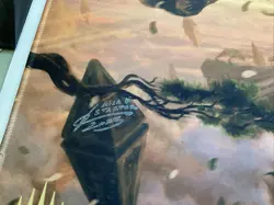 MTG Ultra Pro Kickstarter Johannes Voss Signed Windswept Heath Playmat #MS91326 - Image 3