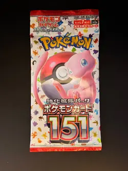 Pokemon Scarlet & Violet 151 Booster Pack Japanese (1 Pack) - Image 1
