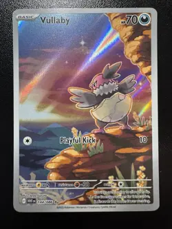 Vullaby 144/086 Pokemon TCG White Flare Illustration Rare - Image 1