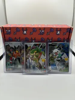 Pokemon First Partner Illustration Collection Series 2: Gen 5 Unova Starters - Image 1