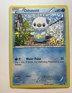 Pokemon TCG Oshawott Holo Promo Basic McDonald's 2011 004/012 60 HP EN - Image 1