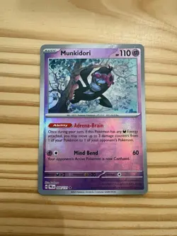 Pokemon TCG Munkidori Master Ball Pattern 044/131 Prismatic Evolutions - Image 1