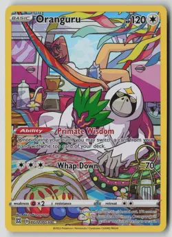 Oranguru TG12/TG30 Holo Brilliant Stars Trainer Gallery Pokemon Holo NM - Image 1