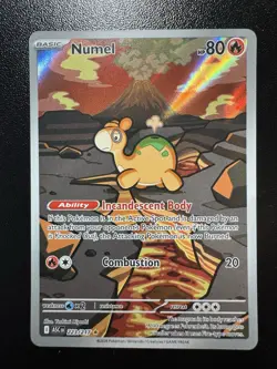 Numel 223/217 Illustration Rare Ascended Heroes Pokemon Holo Near Mint - Image 1
