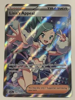 Lisia's Appeal 234/191 SV08 Surging Sparks UR Holo Full Art NM Pokemon TCG - Image 2