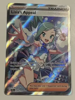 Lisia's Appeal 234/191 SV08 Surging Sparks UR Holo Full Art NM Pokemon TCG - Image 3
