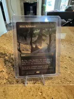 Misty Rainforest - MTG: Borderless Special Guests NM Condition - Image 1