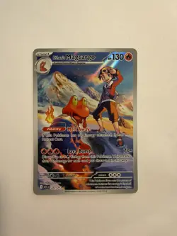 Ethan's Magcargo 222/217 Illustration Rare Ascended Heroes Pokemon Holo - Image 1