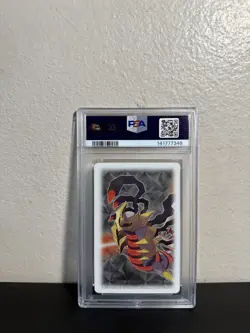 Pokemon 2009 Platinum Pokemon Center Chimchar Ace of Spades PSA 10 - Image 2