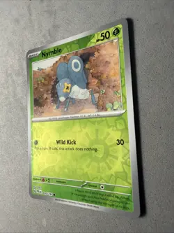 Pokemon TCG * SV Paldea Evolved * 20/193 Nymble REVERSE HOLO Common * NM - Image 2