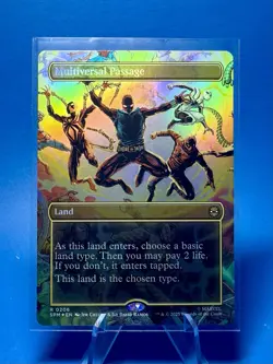 Multiversal Passage - Foil - Borderless-R-MTG-Marvel's Spider Man-NM/M-SPM - Image 1