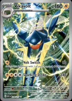 Vikavolt 230/217 Illustration Rare Ascended Heroes Pokemon Holo Near Mint - Image 1