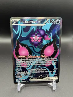 Pokemon TCG Pecharunt ex 085/064 Full Art SFA Ultra Rare Shrouded Fable NM MINT - Image 1