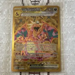 Charizard ex Obsidian Flames 228/197 Hyper Rare Holo Full Art 330 (NEAR MINT) - Image 1