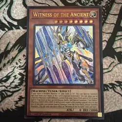 Witness of the Ancient CORI-EN081 CHAOS ORIGINS Ultra Rare 1st Ed NM - Image 1