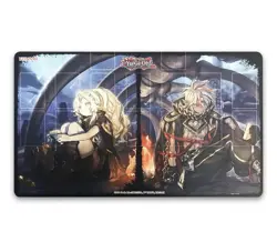 Konami Official YuGiOh! Albaz Ecclesia Tri-Brigade Playmat 24x14" - Image 1