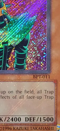 Yugioh Jinzo BPT-011 Secret Rare Holo Bleed PSA NM Mint - Image 3