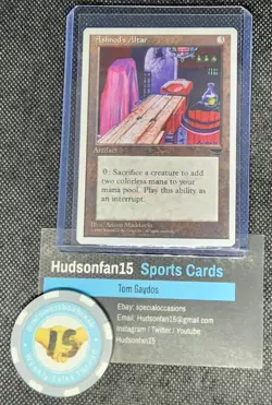 Ashnod's Altar MTG Chronicles Andon Maddocks Artifact - Image 1