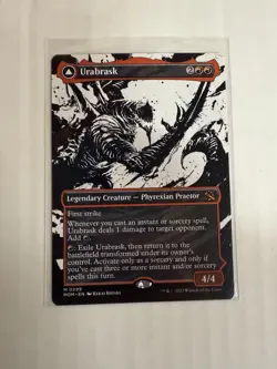 Urabrask NM BORDERLESS MTG! March Of The Machine - Image 1