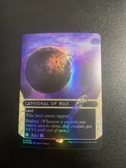 Cathedral Of War #6 (Borderless Foil) MtG: Edge Of Eternities - Image 1