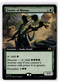 Fanatic of Rhonas (Extended Art) 458 Modern Horizons 3 MH3 NM - Image 1
