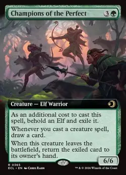 Champions of the Perfect - Foil Extended Art ECL NM MTG - Image 1