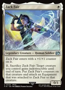Zack Fair x1 - FINAL FANTASY (FIN) - NM-Mint, English - FINAL FANTASY (FIN) - Image 1