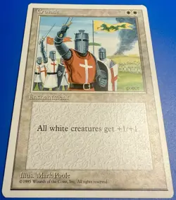 1 BANNED MTG Magic The Gathering Cruzade | Fourth Edition 4ED | NM - Image 5